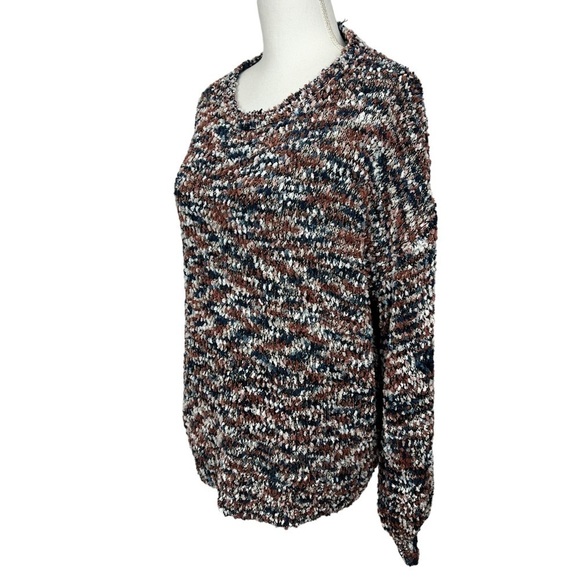 Maurice’s Women’s Pullover Loose Knit Sweater Sz XXL Multi Color Metallic Flex’s - Picture 3 of 12
